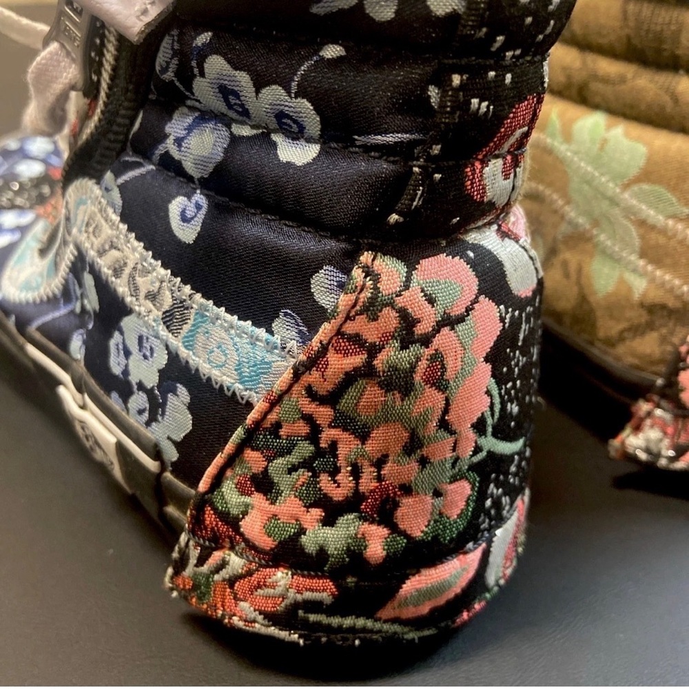 Vans Sk8-Hi Reissue Cap Florals Sneakers Women’s 9/Men’s 7.5 RARE - Picture 12 of 16